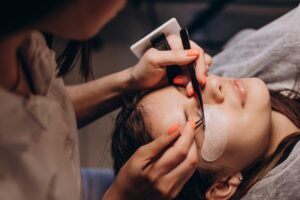 eye lashes keratin procedure salon 1303 27759 2